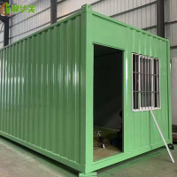 冀华美 沙漠黄集装箱房屋住人移动方舱活动板房集装箱 6m*3m*2.8m