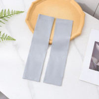 保罗岚芝冰袖男女防晒袖套夏季防嗮开车钓鱼工作服-夏季冰袖灰色(套指款)*3件