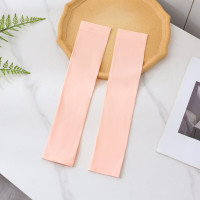 保罗岚芝冰袖男女防晒袖套夏季防嗮开车钓鱼工作服-夏季冰袖粉色(套指款)*3件