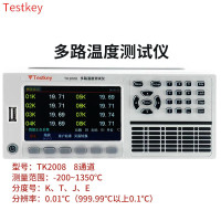 Testkey泰斯科多路温度巡检仪记录仪测试仪多通道温度计8/16路多点测温采 TK2016 16路 数据