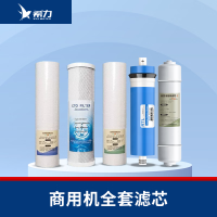 希力(XILI WATER)商用净水器滤芯配件 五级全套滤芯 不含安装