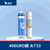 希力(XILI WATER)商用净水器滤芯配件 后置两级400GRO膜+大T33 不含安装