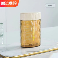 海迎旅行肥皂盒便携浴室旅行香皂盒密封出差旅游香皂盒 [旅行香皂盒]透明橙 5个