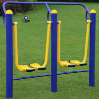 大唐御室外健身器材小区公园社区户外健身器材广场新农村漫步机 埋地款双人漫步机114钢管
