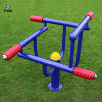 大唐御室外健身器材小区公园社区户外健身器材广场新农村漫步机 四人压腿器埋地款