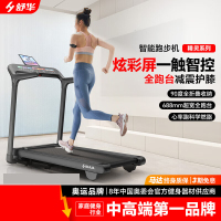 舒华小型家用跑步机家庭用A9爬坡走步机减震室内静音可折叠马拉松奥运 免装版-炫彩屏/立式全折叠