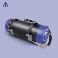 大唐御健身举重能量包举重沙袋体适能训练包深蹲负重装备健身房 蓝色 10KG