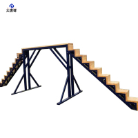 大唐御训犬器材攀爬钻洞工作犬训练犬户外训练器材 平衡木