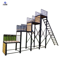 大唐御训犬器材攀爬钻洞工作犬训练犬户外训练器材 四级跳台(梯子)