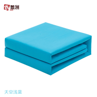 鑫景洲定型内务被标兵被帆布定型被子豆腐块棉花军训被模型 天空蓝 正四折