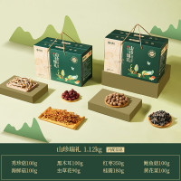 鲜品屋山珍礼盒节令食品送礼大礼包企业团购福利礼品 山珍瑞礼 1120g