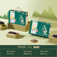 鲜品屋杂粮礼盒节令食品送礼大礼包企业团购福利礼品 黑色经典 2700g*1盒