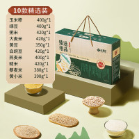 鲜品屋杂粮礼盒节令食品送礼大礼包企业团购福利礼品 臻选粮品 4000g*1盒