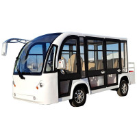 鑫动达 电动观光车巡逻车8座电动车四轮带斗载货车摆渡车72V标配