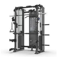 亿迈多功能史密斯机 商用飞鸟龙门架卧推深蹲架 室内综合健身器材-EM938SH史密斯单机
