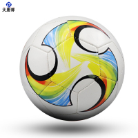 大唐御足球4号学生3号机缝PVC橡胶5号比赛足球football*2个-炫彩/5号球(正规11人制用)