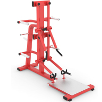 亿迈健身房全套悍马器械平卧推胸高低拉背驯练器大腿屈伸深蹲力量器材-EM3031侧平举架