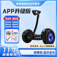 ZJLQ运动户外代步工具智能电动双轮平行车-11寸至尊版黑色腿控套装