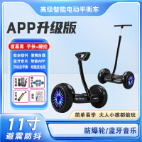 ZJLQ运动户外代步工具智能电动双轮平行车-11寸至尊版黑色APP套装