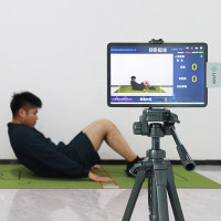 天狼芯LJYZN-C018仰卧卷腹俯卧撑30*2蛇形跑单杠测试体育训练考核系统共同基础课目训练器材军事体育考核考评设备