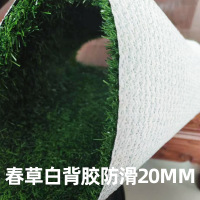 ccko仿真草坪人工假草坪人造塑料草坪地毯幼儿园草坪户外婚庆绿色草皮*10平方米-TPR2.0cm春草(白背胶防滑)