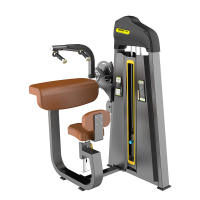 竞乐美健身房单功能力量训练器械 背肌腹部大小腿二头三头肩胸肌肉器材 WM-1127F0°三头屈伸训练器