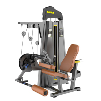 竞乐美健身房单功能力量训练器械 背肌腹部大小腿二头三头肩胸肌肉器材 WM-1187F双功能腿屈伸一体机