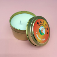 华恒臻24小时应急防灾蜡烛家用停电照明户外大棚增温透明玻璃杯罐装石蜡-应急防灾蜡烛24小时金色*5个