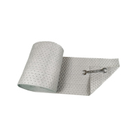 CCKO吸油棉吸油毡吸油垫灰色吸液棉压线吸液垫吸液片黄色吸收棉吸附棉-灰色80CMX30MX3MMX1卷/箱