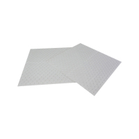 CCKO吸油棉吸油毡吸油垫灰色吸液棉压线吸液垫吸液片黄色吸收棉吸附棉-白色40CMX30MX3MMX1卷/箱