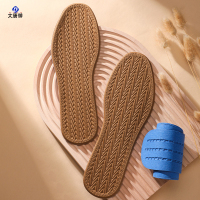 大唐御抗菌防臭鞋垫透气吸汗运动鞋垫薄款软底不闷脚鞋垫 尺码备注 棕色 5双