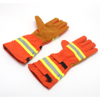 威尼盛消防手套抢险救援手套 森林防火芳纶阻燃手套耐高温-芳纶森林防火手套