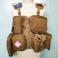 威尼盛森林消防携行背心 芳纶战术马甲 消防救援战术马甲-牛津