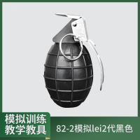 大唐御82-2模拟雷 2代教练弹模拟巡练教学教具 非声光模拟黑色橡胶雷(50个)