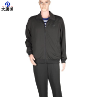 大唐御三五零一长袖体能服套装男女款户外运动服套装跑步长袖训服 升级款长袖灰色套装 175/84-88