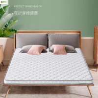 冀华美实木床主卧双人床1.2米现代简约高箱储物床垫10cm