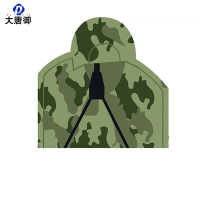 大唐御靶纸迷彩色基本色靶纸荒漠色靶纸击训用品打靶器材靶场耗材-迷彩胸环靶纸不带环(100张)