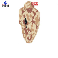 大唐御靶纸迷彩色基本色靶纸荒漠色靶纸击训用品打靶器材靶场耗材-荒漠迷彩身靶纸带环(100张)