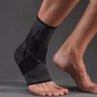 大唐御新兵战术爬行护膝护肘套装跪地内置护具军训护膝护腕防撞护具 护脚踝(2只装) L(130-170斤)