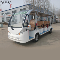 卓见星8-14座观光车四轮电动旅游景区公园售楼处看房接待车酒店民宿接驳车机场医院学校工厂摆渡车 五排十四座观光车套餐三