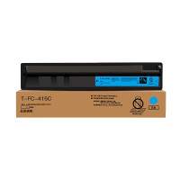吕尚 T-FC415C-C 33600页 适用东芝e-STUDIO 2010AC/2510AC粉盒(单位:只)青色