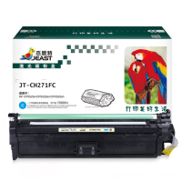 杰思特 JT-CH271FC 15000页 适用HP CP5525n CP5525dn CP5525 硒鼓蓝色