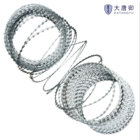大唐御DTY-5221-09防爬网带刺不锈钢双螺旋直径60厘米覆盖9米