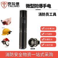 泰拉德 微型led强光充电便携巡逻检修照明 专用头戴式消防防爆手电筒