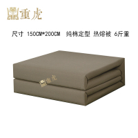 重虎内务棉被热熔棉被军训消防学校宿舍保暖被军绿纯棉热熔被6斤