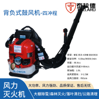 泰拉德背负式四冲程吹雪鼓风机森林消防风力灭火机器红色功率4.0KW