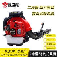 鑫盛耀背负式二冲程吹雪鼓风机森林消防风力灭火机器红色功率4.2KW