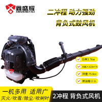 鑫盛耀背负式二冲程大棚吹雪鼓风机消防风力灭火机器黑色功率3.7KW
