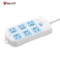 公牛GN-603新国标插座/插线板/ 接线板 6位总控全长5米超功率保护