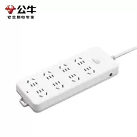 公牛 新国标插座/插线板/ 接线板/拖线板 GN-217-10米 10A